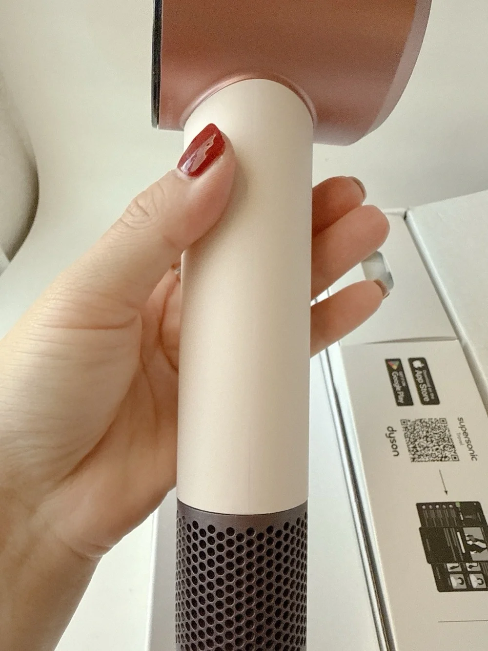Open box - Dyson Supersonic™ Travel hair dryer (Ceramic pink / Rose gold)
